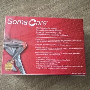 Soma Care 6-Piece Click Activation Sport Pack Therapeutic Heat Packs NEW